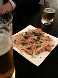 朝４時の生ビールは素晴らしい味でした！